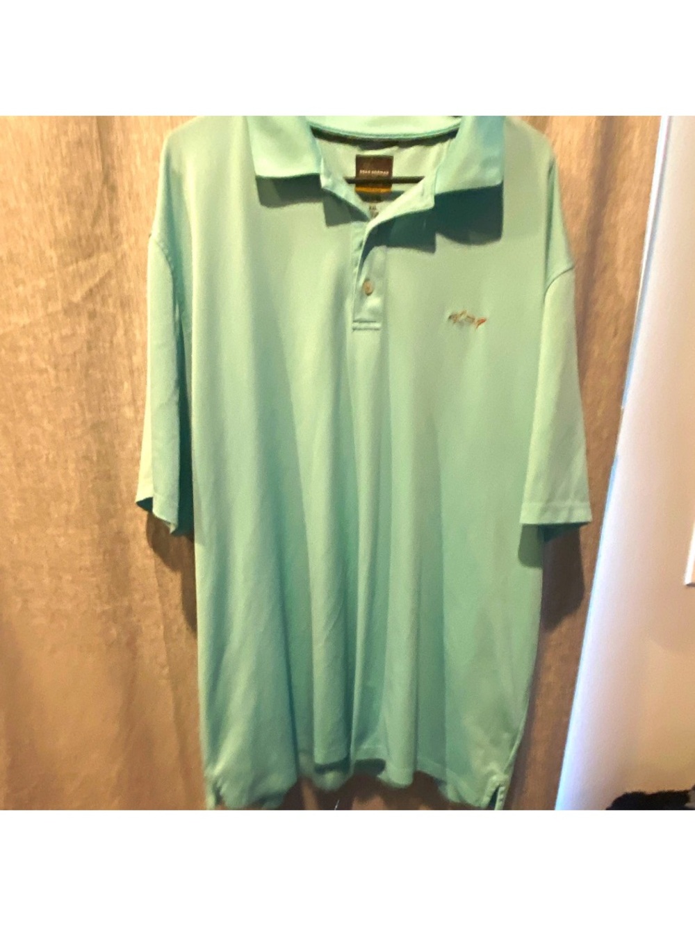 Greg Norman Collection Aqua Polo Shirt
